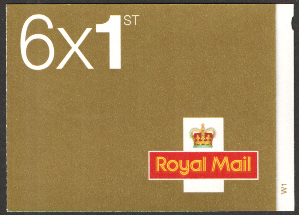 (image for) RC1 / SB1(13) Cyl W1 2006 Walsall 6 x 1st Class Self Adhesive Booklet